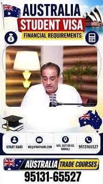 AUSTRALIA STUDY VISA FINANXCIAL REQUIREMENTS 2026