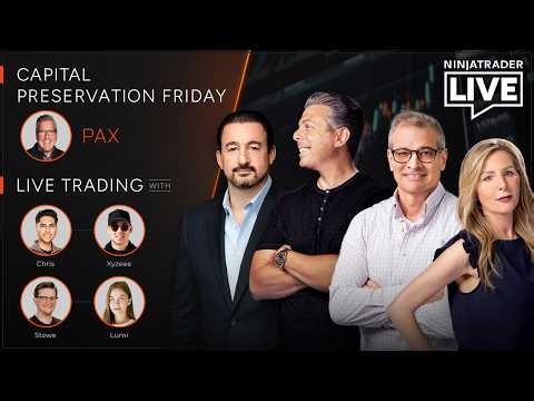 NinjaTrader Live | Futures Trading + Analysis | Pax, Chris + Xy, & Lumi + Stowe (5/22/26)