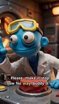 100 Days Inside a Giant Washing Machine Animation #animation #washingmachine #challenge