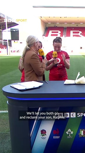 'You're not getting that baby back!'' #shorts #baby #rugby