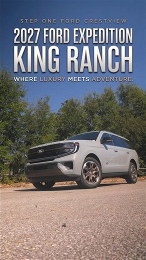 The 2027 Ford Expedition King Ranch Is Luxury on Another Level! 👑