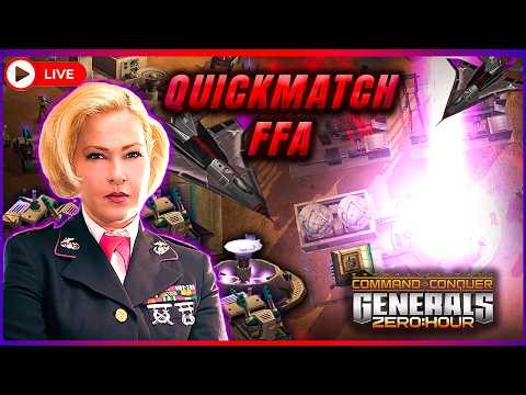 🔴LIVE | Massacre on Generals Online - 1v1 - FFA | C&C Generals Zero Hour