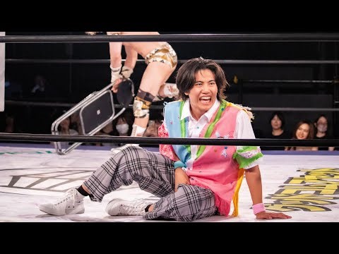 Low blows to young wrestler ( yuni ) 