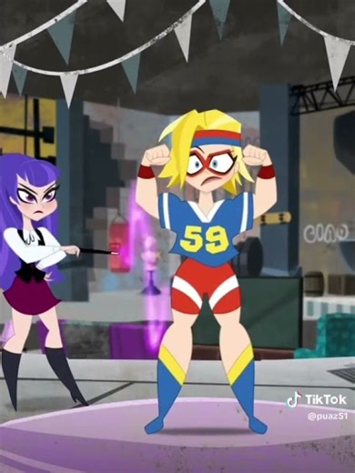 DC Super Hero Girls Tiktok PowerSurge Shorts