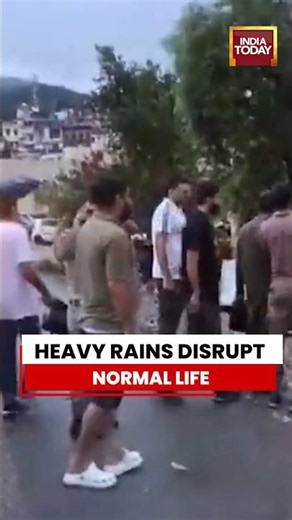 Heavy Rain Triggers Flood-Like Situation In J&K's Rajouri, Low-Lying Areas Submerged | Monsoon