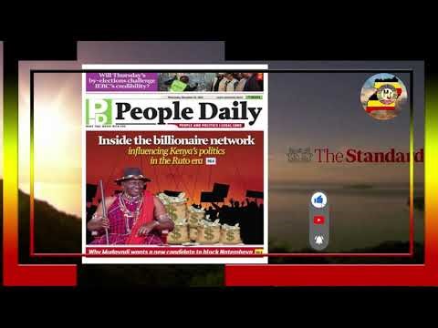 HEADLINES UGANDA.26TH.NOVEMBER.2025.EAC