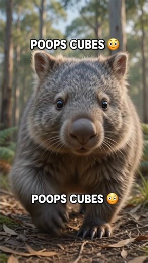 This Animal Poops Cubes 😳