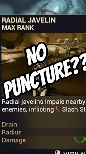 Radial Javelin Does What Now #warframe