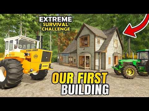 OUR FIRST BUILDING! BUT WHAT DOES IT DO? - EXTREME Survival Challenge | Episode 51