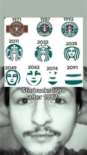 STARBUCKS LOGO HISTORY💀