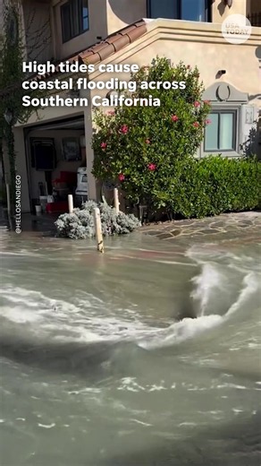 California king tides 2026: high tide coastal flooding Southern California