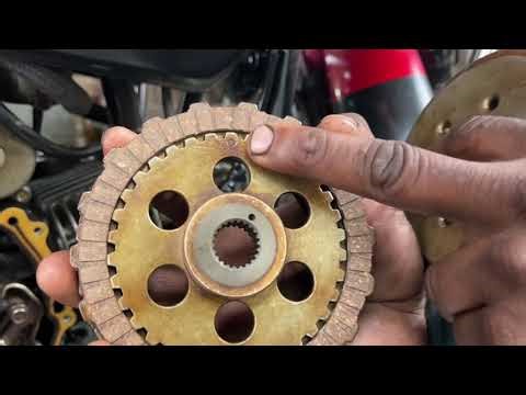 Super Splendor clutch plate fitting in full details #hero #motorcycle 
