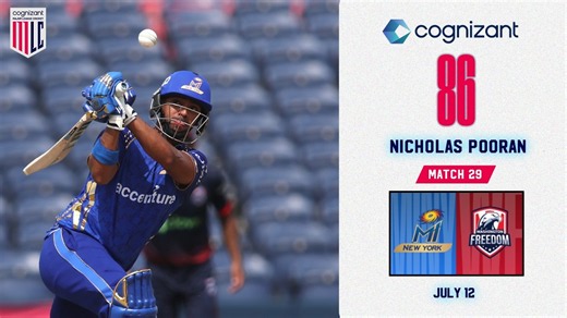 Nicholas Pooran goes CRAZY vs Washington! 🤯| Cognizant Major League Cricket 2026