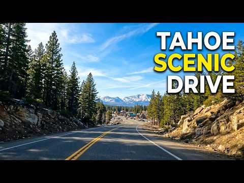 4K Scenic Drive from Placerville to South Lake Tahoe | Highway 50 California Road Trip