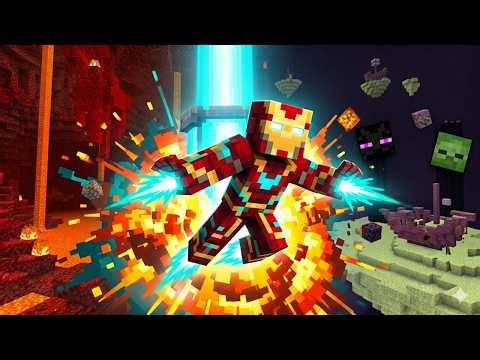 This Minecraft Iron Man Mod Is INSANE