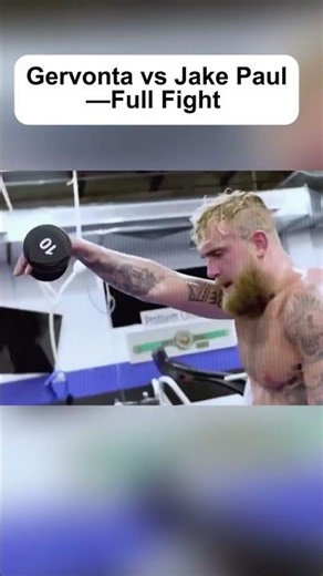 Gervonta Davis Destroys Jake Paul – Full Fight Highlights #GervontaDavis #JakePaul #Boxing