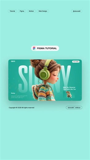 Figma Animation Tutorial | Website Design | Motion graphics for landing pages, Mobile ui design ideas, Gif for website