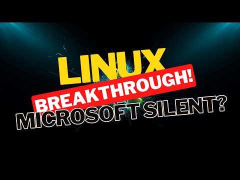 Is This Linux Breakthrough Changing Everything? Microsoft Is Silent…