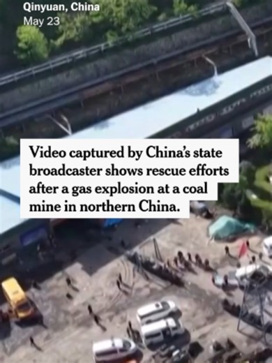 A gas explosion at a coal mine in northern China killed dozens of people on Friday, according a Chinese state news agency. The Chinese leader, Xi Jinping, called for an investigation. #China #explosion #mining
