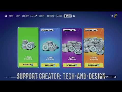 How to Buy a lot of V-Bucks on Fortnite