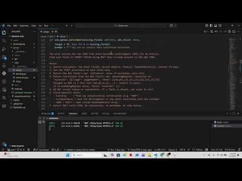 Invoice Extraction Studio