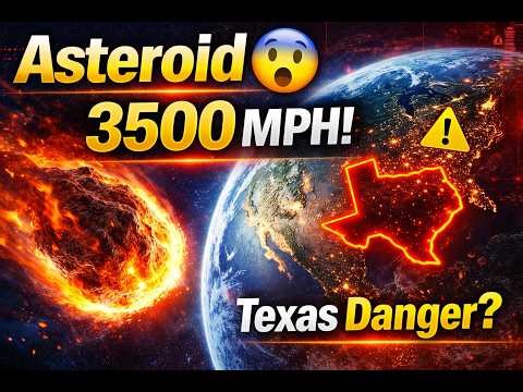 Asteroid Near USA 3500 mph Speed | NASA Warning Explained
