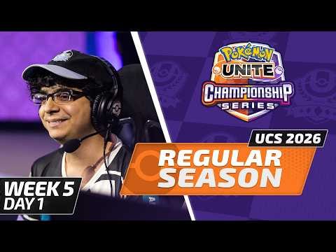 Regional Leagues: Week 5 - Day 1 | Pokémon UNITE Championship Series