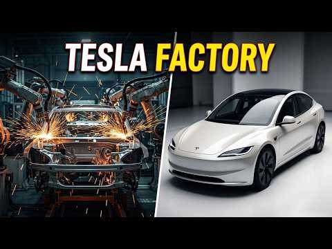 How Tesla Cars Are Made in Factory | Full Process Step by Step