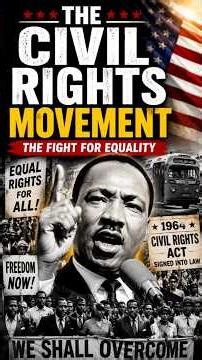 The Civil Rights Movement Explained | How America Changed Forever#civilrightsmovement #usa#shorts