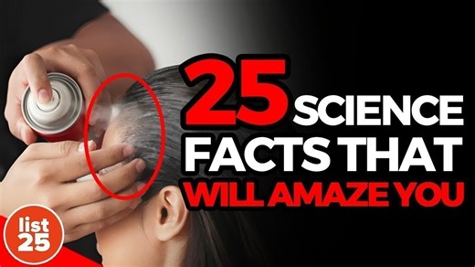 25 science facts that will amaze you