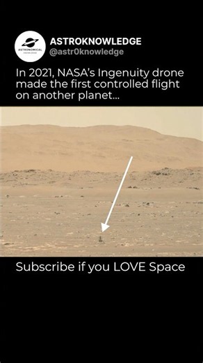Real Footage of Ingenuity’s FIRST Flight on MARS…