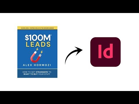 Do this to recreate $100m leads book cover in adobe indesign 