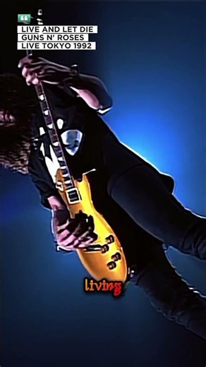 🔫 GUNS N' ROSES🌹- LIVE AND LET DIE ( TOKYO 1992) #gunsnroses #lyrics #rock #music #concert