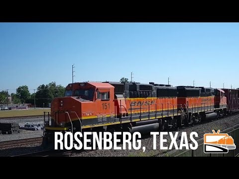 Rosenberg, TX LIVE Railcam — Freight Trains & Action (Jan 28th, 2026)