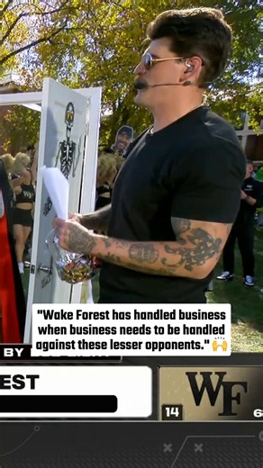 Can Wake Forest make it five wins in a row? 👀 #cfb #cfp #WakeForest | wake forest pitcher