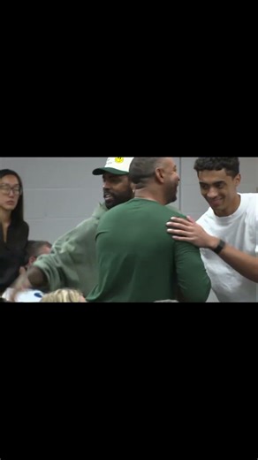 Kyrie Irving in the crowd for Cooper Flagg's NBA Rookie of the Year ceremony