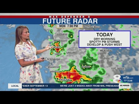 Monday Tampa Forecast | Max Defender 8