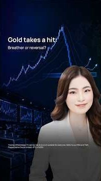 Gold takes a hit: Breather or reversal?