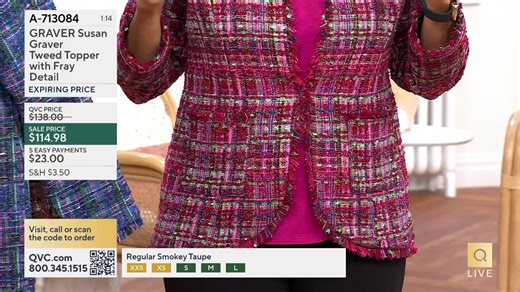 You are watching Susan Graver Style on QVC®. Shop the show, here: https://qvc.co/qvcshopnowdecember25 | QVC Live