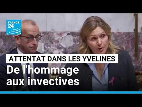 Attentat raciste dans les Yvelines : de la minute de silences aux invectives • FRANCE 24