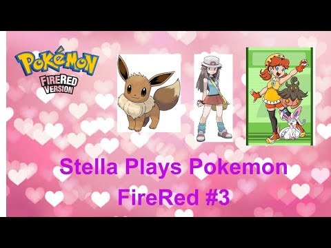 Pokemon FireRed version Action gameplay #3 Beating the Brock Gym