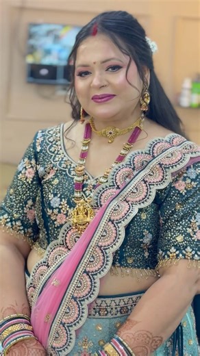 Wedding makeup tutorial @Poojamakeovers1 #makeup #bridelmakup #weddingmakeup #makeupartist #ytshorts