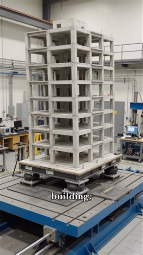 Building With vs Without Base Isolation During an Earthquake! 😱🏗