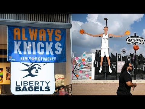 A look at San Antonio and New York City ahead of Spurs-Knicks NBA Finals