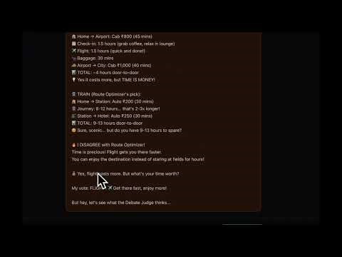 Project 6: GreenShift - AI Travel Agent Squad