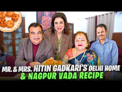 Nitin Gadkari Ke Delhi Home Mein Future Plans, Fitness Journey & Tasty Nagpur Vada!