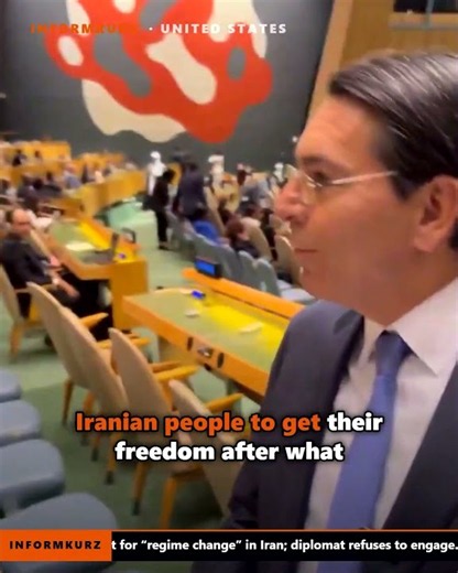 Tense moment at UN: Danny Danon offers Iranian diplomat a Starlink terminal