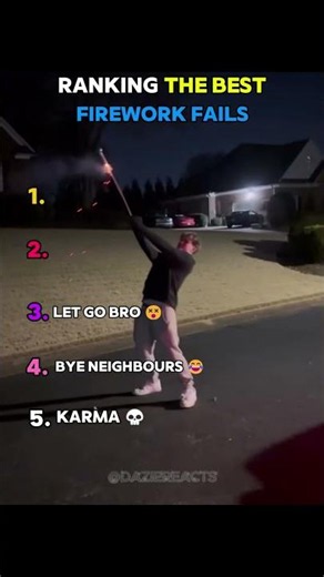 Ranking These Firework Disasters Are Absolutely Insane