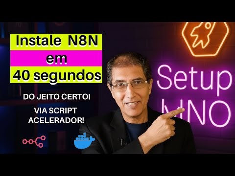 Instale N8N e Outras Aplicações em 40s - Tudo no Automático: DNS, Cloudflare Tunnel e Deploy