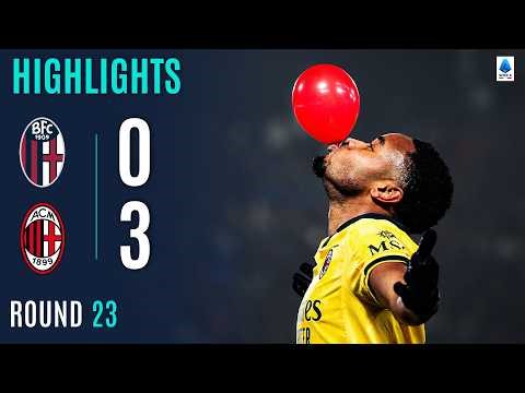 BOLOGNA-MILAN 0-3 | HIGHLIGHTS | Nkunku Form Continues as Rossoneri Claim Win | Serie A 2025/26